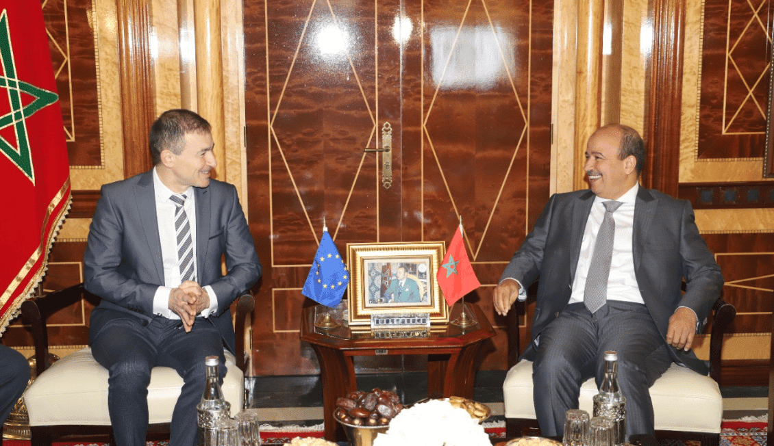 ميارة يتباحث مع مقرر المغرب عن مجموعة الحزب الشعبي الأوروبي
