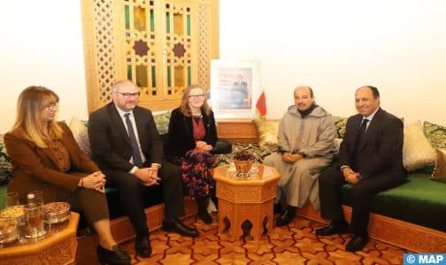 رئيس مجلس المستشارين يتباحث مع وفد عن مجلس الشيوخ الفرنسي