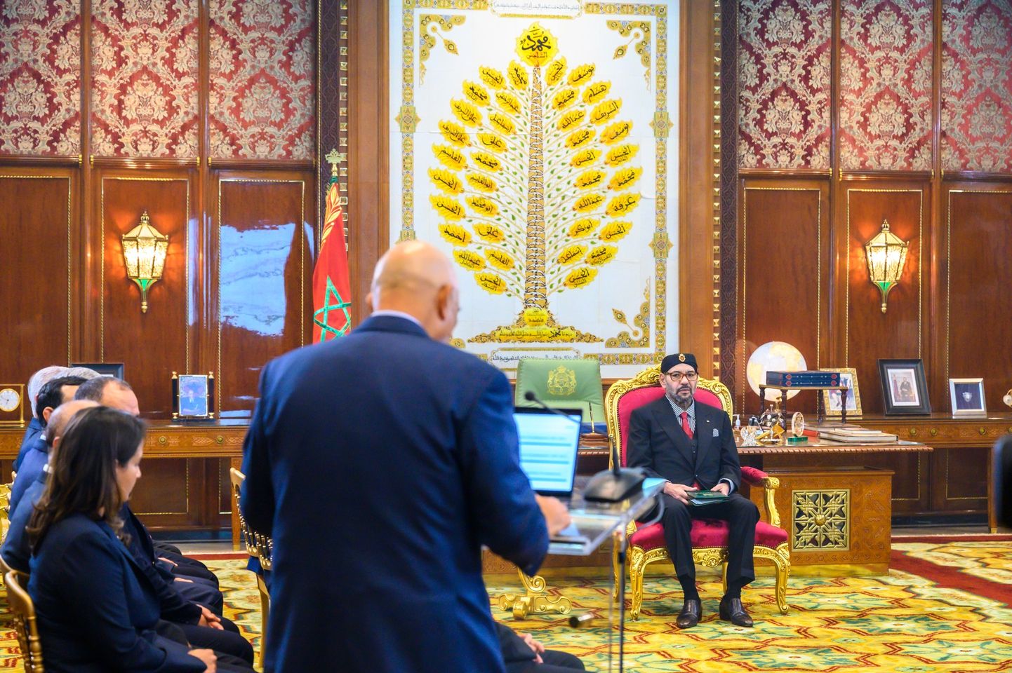 الملك يترأس مراسيم تقديم البرنامج الاستثماري الأخضر الجديد للمجمع الشريف للفوسفاط