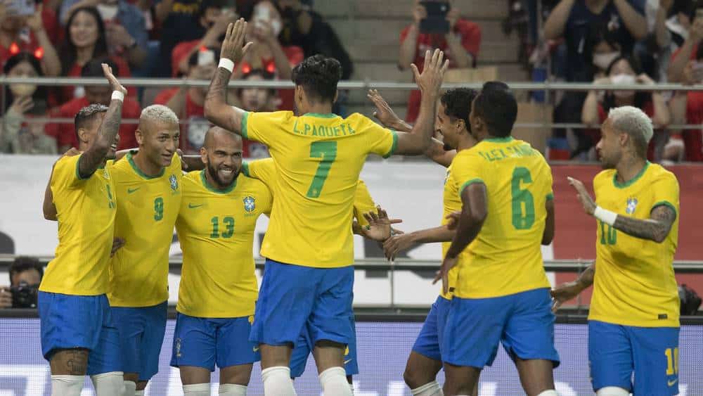 البرازيل تمطر شباك كوريا الجنوبية برباعية وتبلغ ربع النهائي