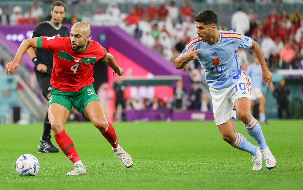مباراة المغرب وإسبانيا تصل ضربات الحظ الترجيحية لتحديد المتأهل لدور الثمانية