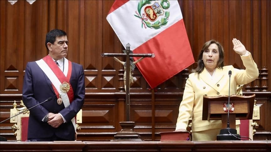 واشنطن ترحب بتنصيب دينا بولارت رئيسة جديدة في البيرو