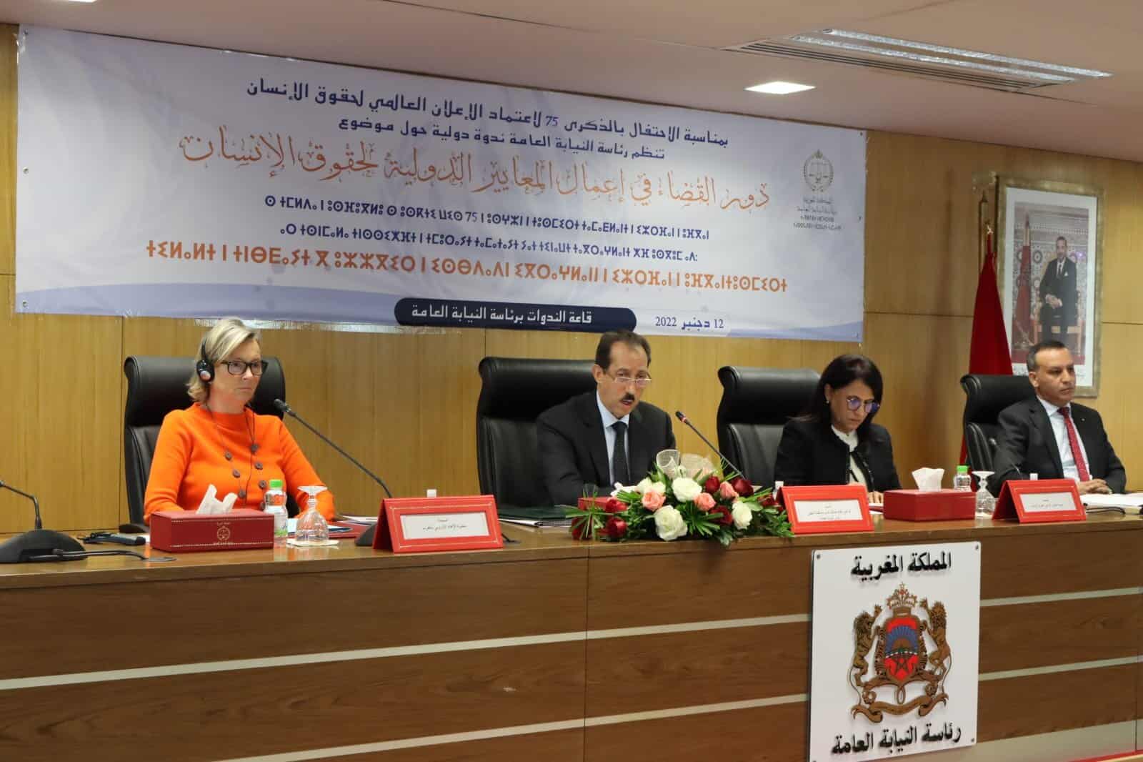 عبد النباوي يكشف حصيلة تكوين مئات القضاة والمسؤولين المغاربة في مجال حقوق الإنسان