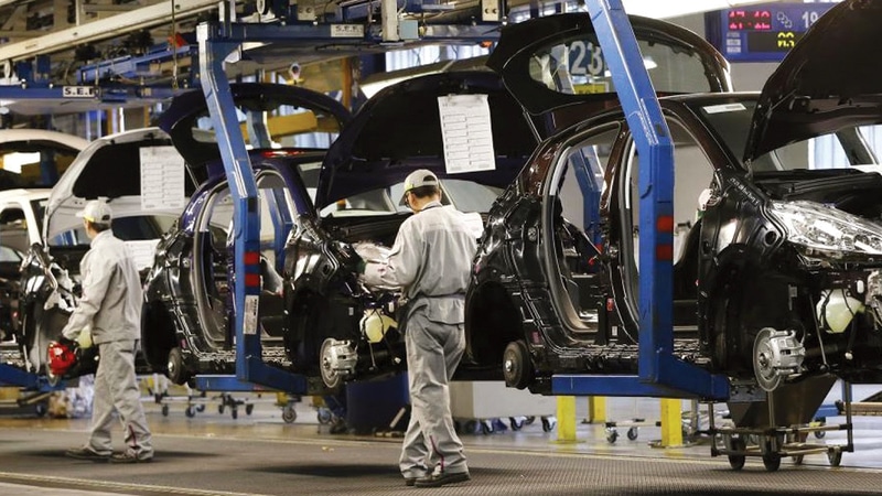 ارتفاع إنتاج صناعة السيارات بـ21.7 %