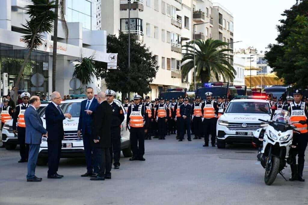 بروتوكول أمني خاص لاستقبال الأسود ووفد رفيع يطلع ميدانيا على الإجراءات (صور)