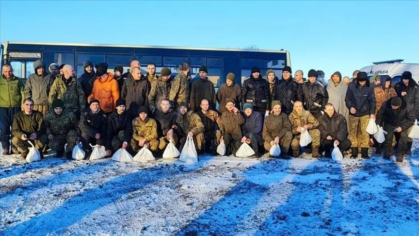 إطلاق سراح 100 أسير ضمن صفقة تبادل بين روسيا وأوكرانيا