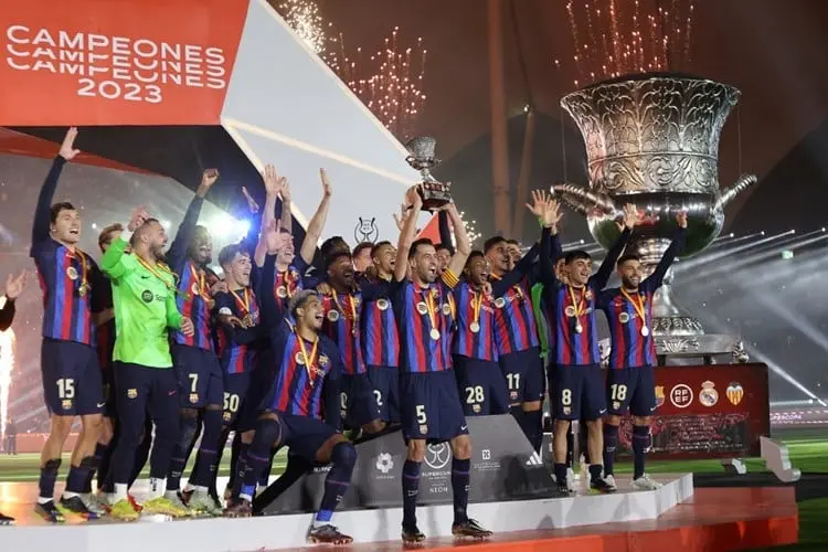 السوبر الإسبانية: برشلونة يهزم ريال مدريد ويحرز اللقب