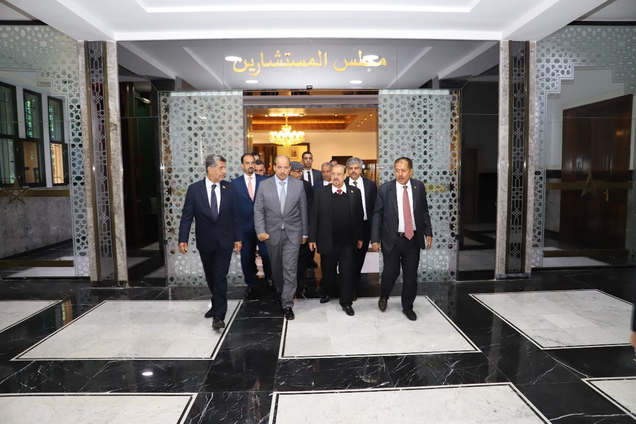 ميارة يؤكد لرئيس مجلس النواب اليمني دعم المغرب لوحدة أراضي اليمن