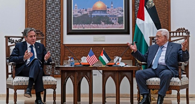 بلينكن يُراهن على استخدام نفوذ واشنطن لخفض التوتر بين فلسطين وإسرائيل