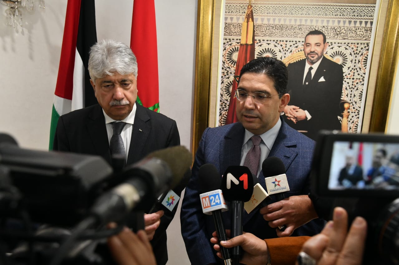 بوريطة: علاقة المغرب باسرائيل لن تمس بالحقوق المشروعة لفلسطين