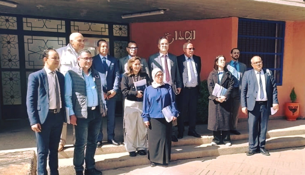 مهمة برلمانية تستطلع شروط الإقامة بحي جامعة مراكش