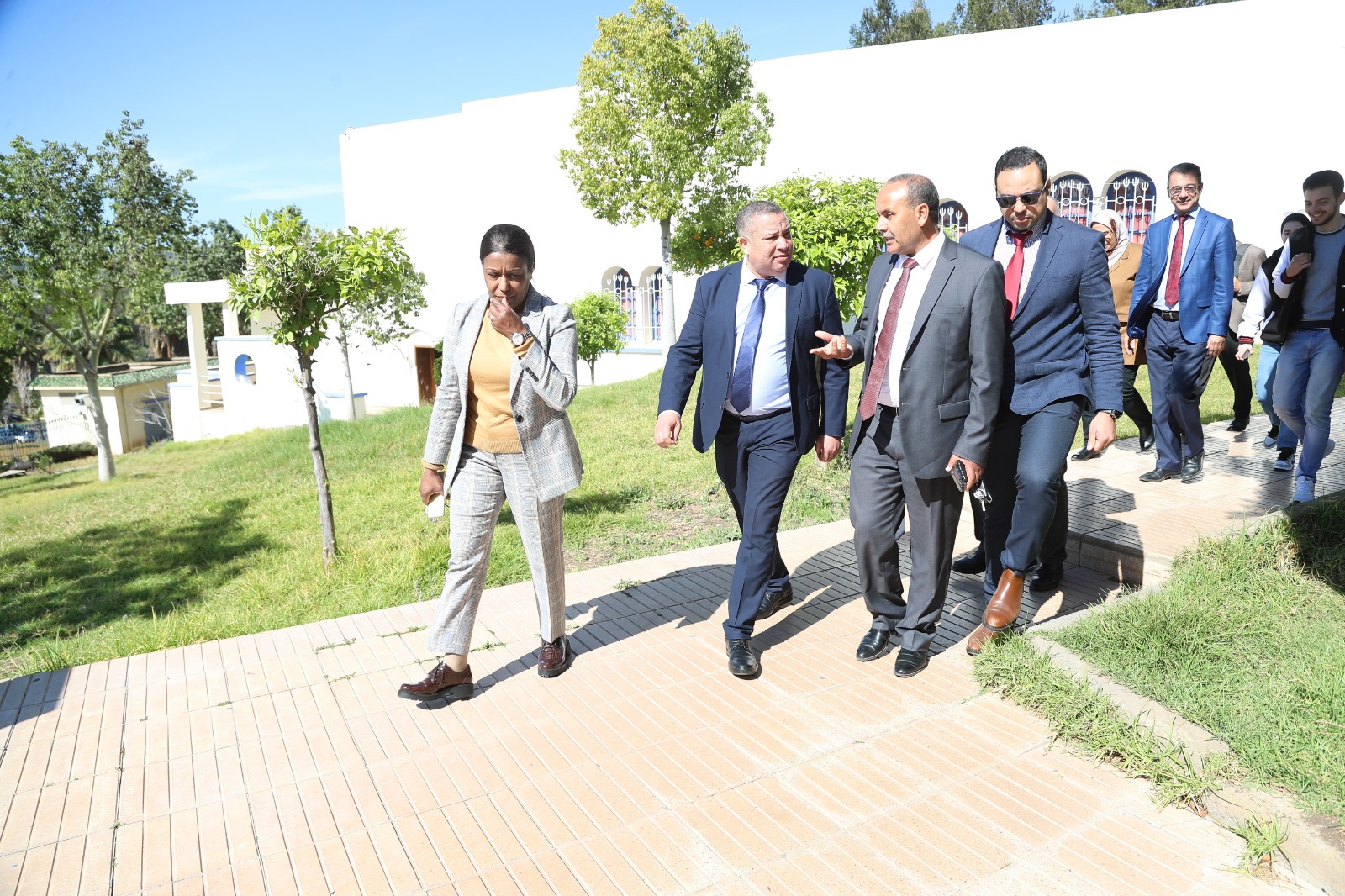 رئيس جامعة سطات مستاء من “إحتقان” كلية الحقوق ويشيد بمكانة FST وENCG