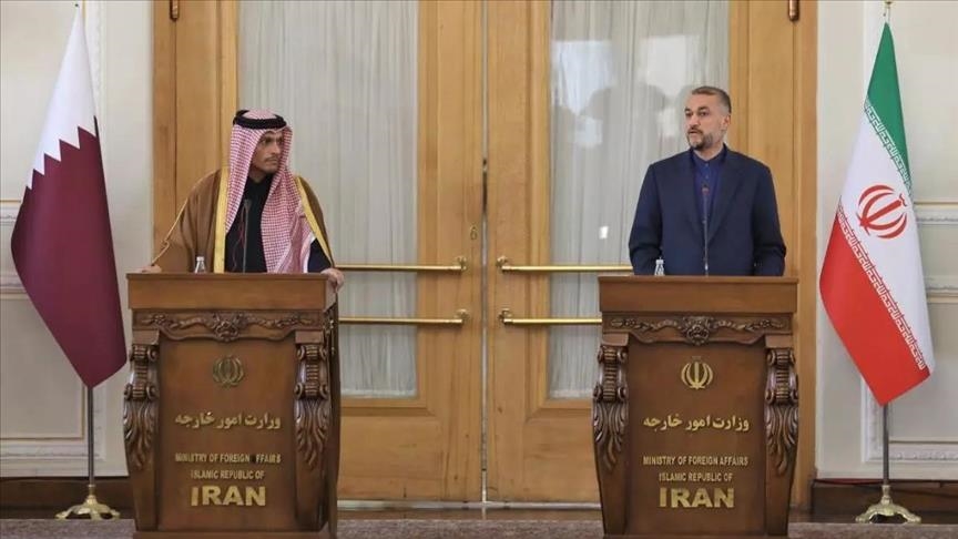 وزيرا خارجية إيران وقطر يبحثان العلاقات الثنائية