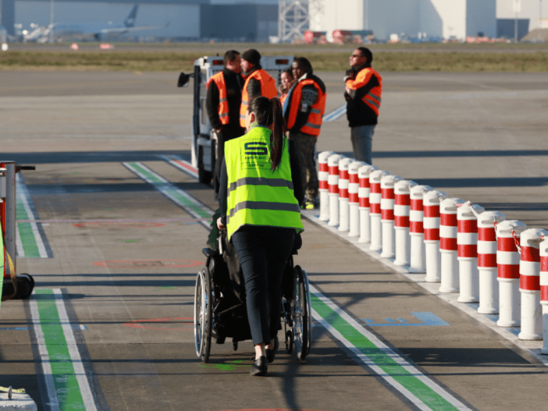 ضمنها نقْل كِلاب المساعدة..الحكومة تمنح ذوي الإعاقة امتيازات خاصة للسفر عبر المطارات