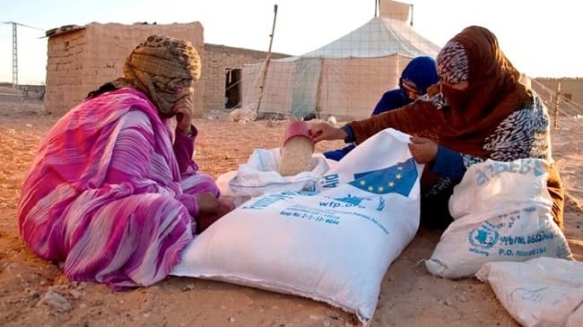 منظمة دولية للاجئين تُدين اختلاس الجزائر للمساعدات الإنسانية الموجهة لمخيمات تندوف