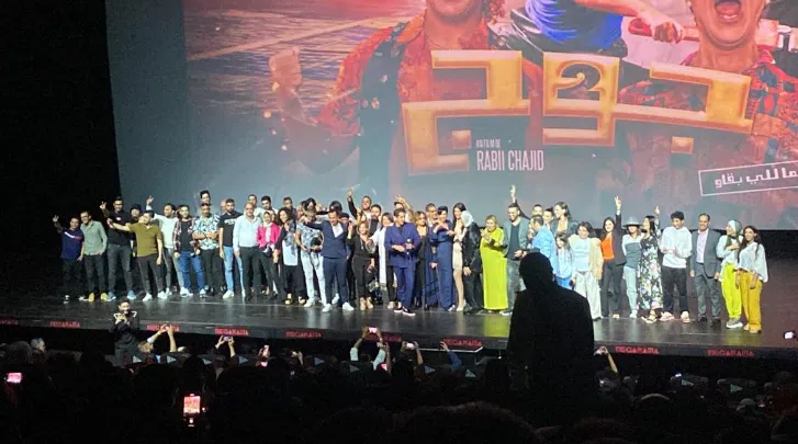 بعد نجاح فيلم “30 مليون”.. إدريس ومهدي وبشرى يقصون شريط فيلم كوميدي جديد بقاعة ميغاراما