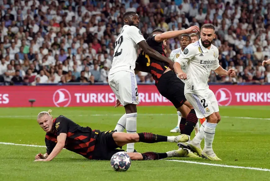 مانشستر سيتي يفرض التعادل على ريال مدريد بموقعة الذهاب