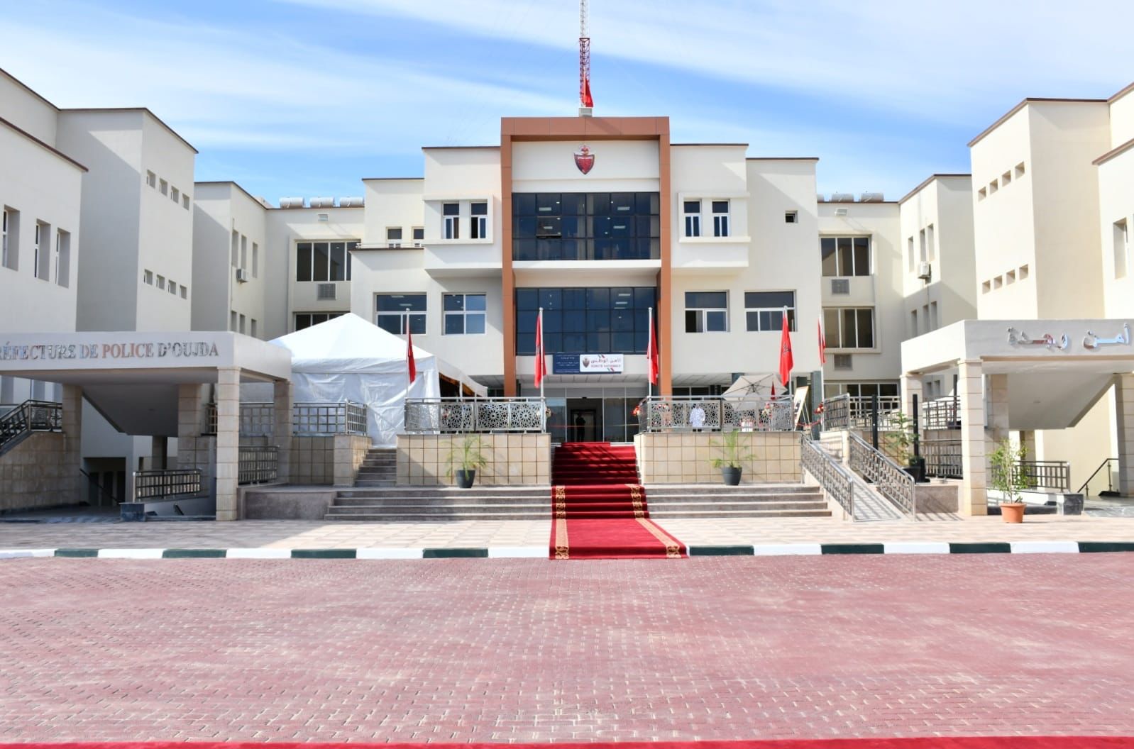 على مساحة 21 ألف متر مربع.. تدشين المقر الجديد لولاية أمن وجدة