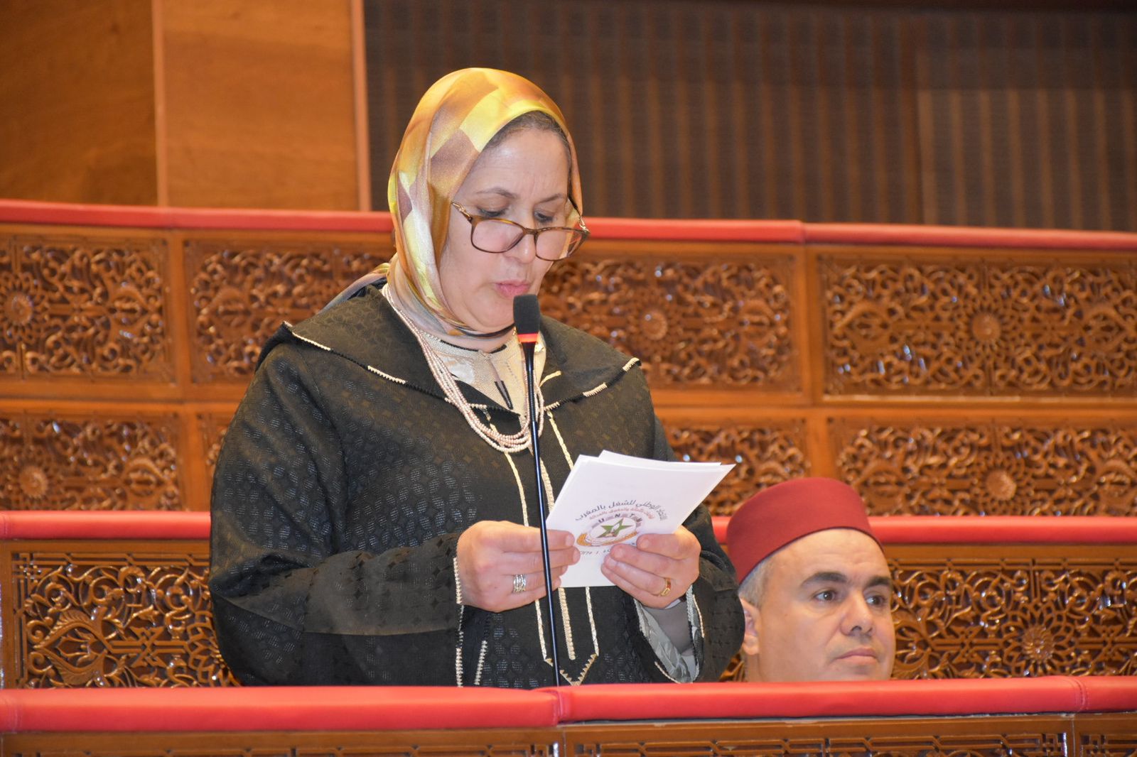 مستشارة برلمانية تطالب قضاة مجلس الحسابات بدّق باب النقابات