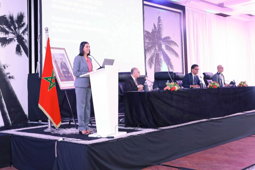 فتاح تلتقي التمثيليات الدبلوماسية بالمغرب استعدادا للاجتماعات السنوية للبنك الدولي