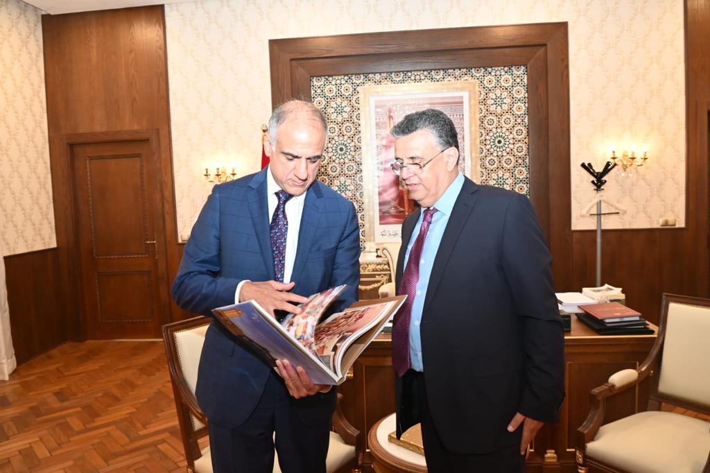 وهبي يطلع سفير أمريكا على الإصلاحات التي تقودها وزارة العدل