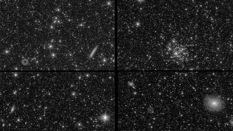 بهدف دراسة المادة والطاقة في الكون.. التلسكوب الفضائي “إقليدس” يكشف عن أولى صوره التجريبية