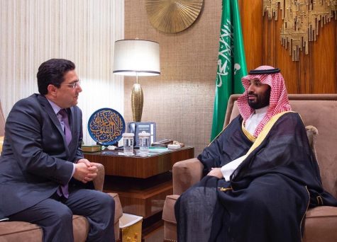 بوريطة يسلم  ولي العهد السعودي رسالة ملكية