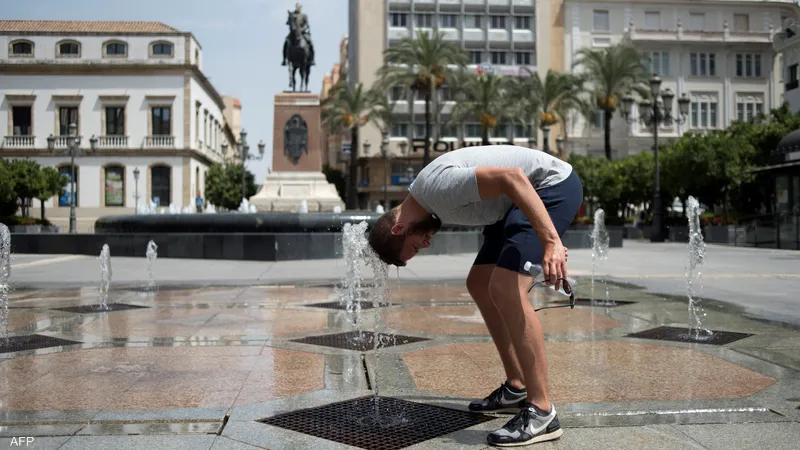 إسبانيا تسجل درجة حرارة قياسية