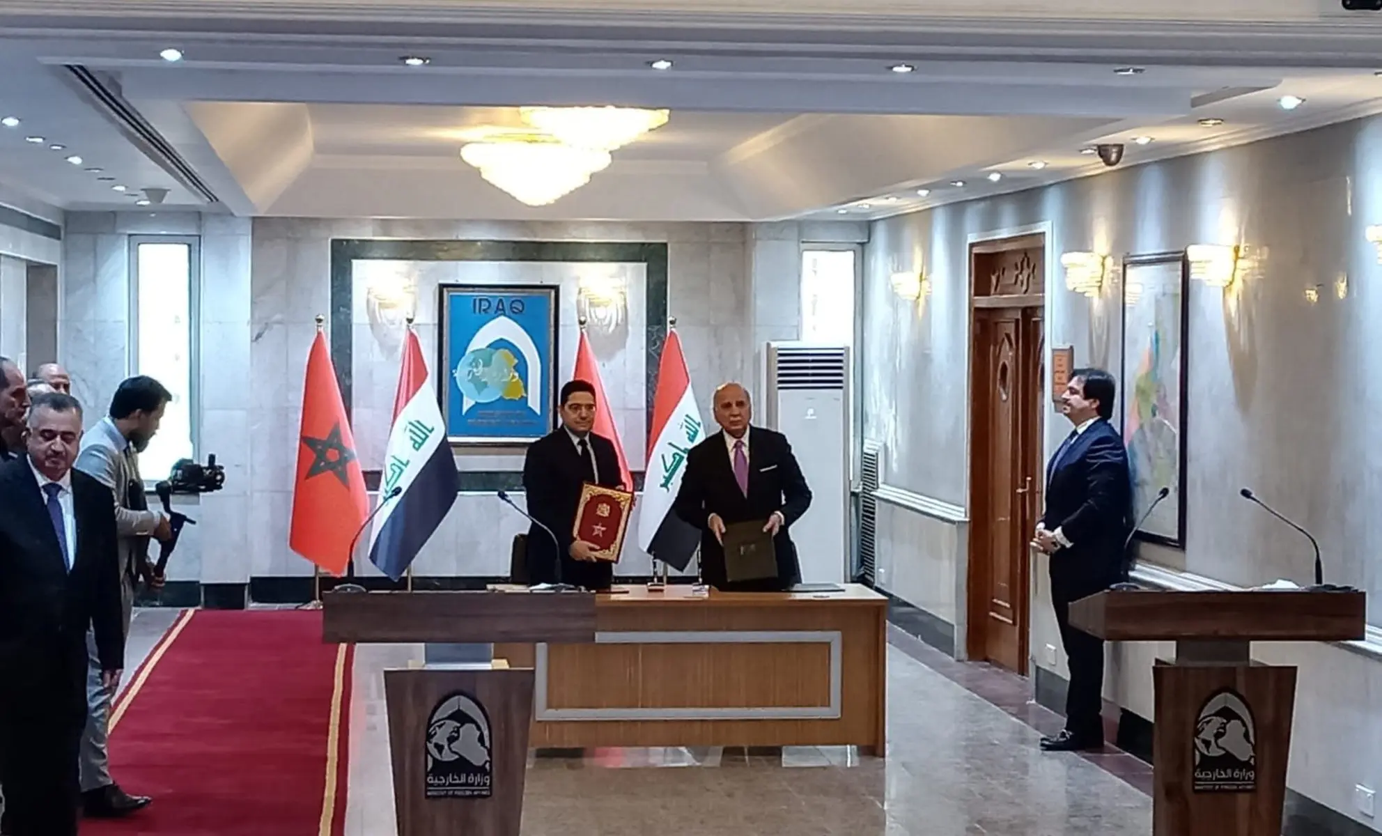 فاعلون اقتصاديون يبرزون الفرص الواعدة للتعاون الثنائي بين المغرب والعراق