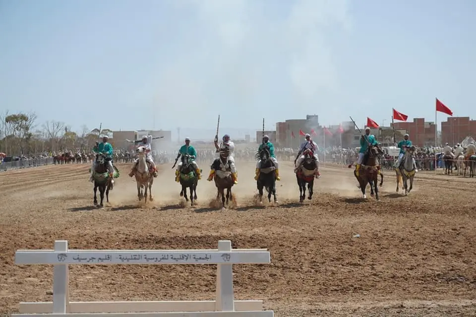 اختتام النسخة الأولى من مهرجان التبوريدة بجرسيف