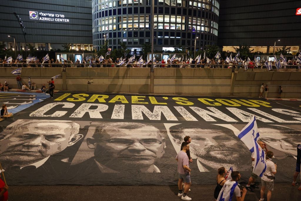 للأسبوع الـ34.. الاحتجاجات متواصلة بإسرائيل ضد الإصلاحات القضائية