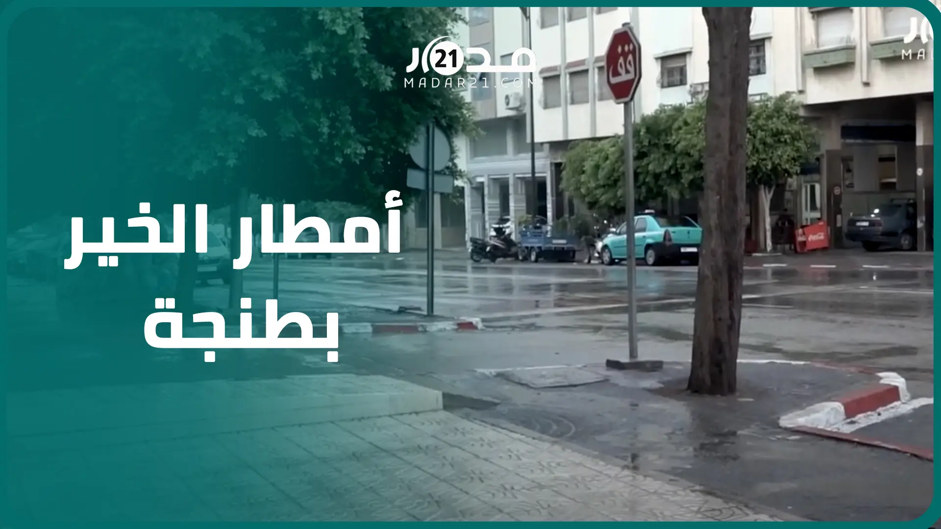 ببعد صيف حار.. أمطار الخير تتهاطل على طنجة وتبشر بموسم جيد