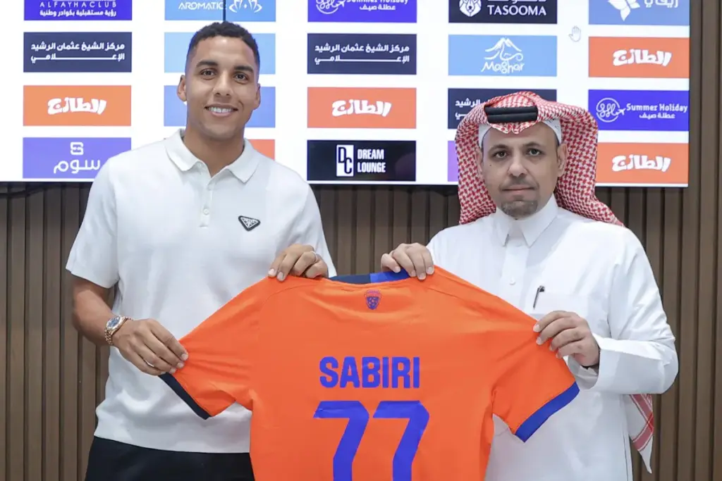 صابيري ينتقل إلى الفيحاء السعودي على سبيل الإعارة