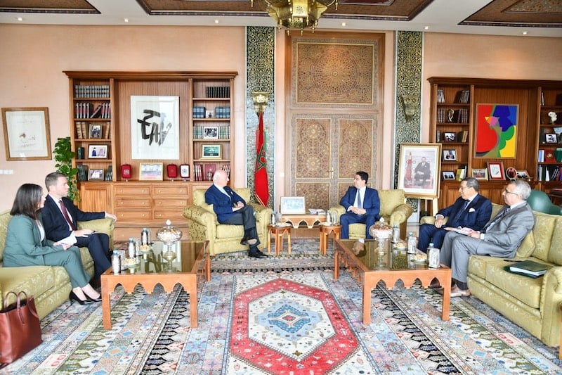 المغرب يؤكد لدي ميستورا موقف المغرب الثابت لحل نزاع الصحراء المفتعل