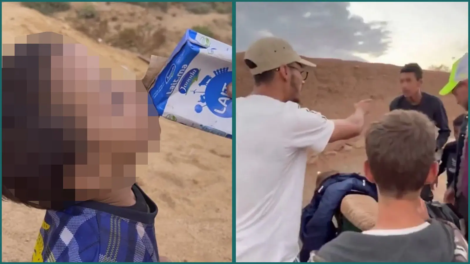 متاجرة بالمآسي.. استغلال الأطفال بالمناطق المنكوبة يضع “مشاهير” في قلب عاصفة انتقادات