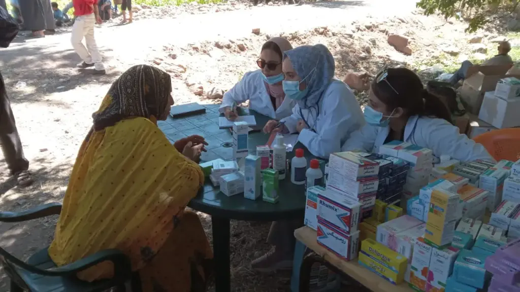أزيلال.. 814 مستفيدا من قوافل طبية للساكنة المتضررة بجماعتين