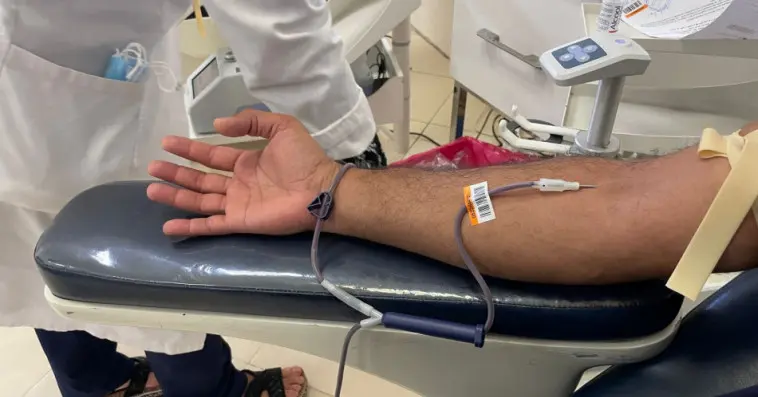 حملة للتبرع بالدم بـ “منطقة المشجعين” بمراكش