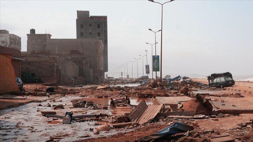 حصيلة وفيات إعصار درنة ترتفع إلى 5800 قتيل
