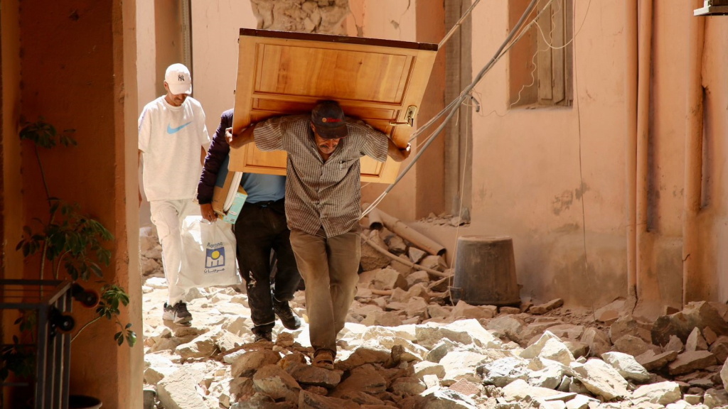 بدء إعادة بناء المنازل المتضررة من الزلزال بجماعة ثلاث نيعقوب