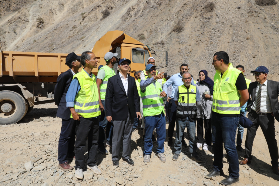 بركة يعلن فتح 92 بالمئة من الطرق المتضررة من الزلزال