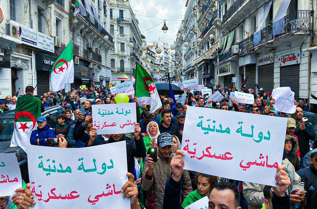حزب جزائري يدين التعدي على الحق في التجمع بالبلاد