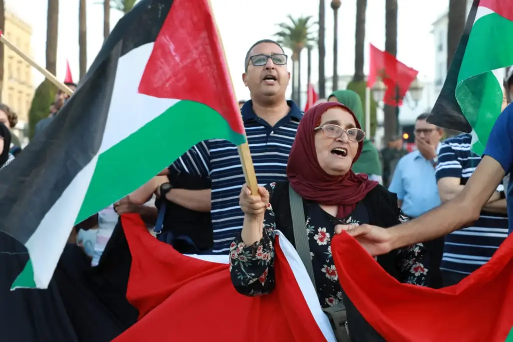 وقفات بمدن مغربية “احتفاء” بانتصارات المقاومة الفلسطينية ضد إسرائيل ورفضا للتطبيع