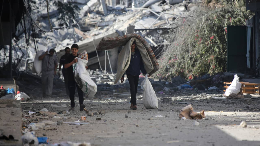 نزوح أزيد من 400 ألف فلسطيني وتدمير 1300 مبنى