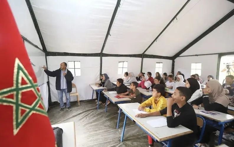 وزارة التعليم تُخفّف ضغط متضرري الزالزال بتقليص زمن الحصص الدراسية بالمناطق المنكوبة