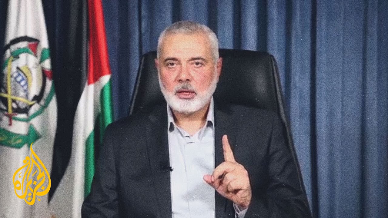 هنية يحمل واشنطن مسؤولية قصف مستشفى المعمداني في غزة