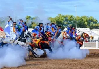 معرض الفرس يطلع الزوار على تقاليد الفروسية المغربية