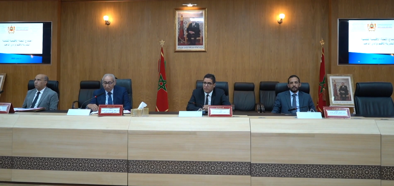 اللجنة الإقليمية تصادق على مشاريع المبادرة الوطنية للتنمية بالدخلة