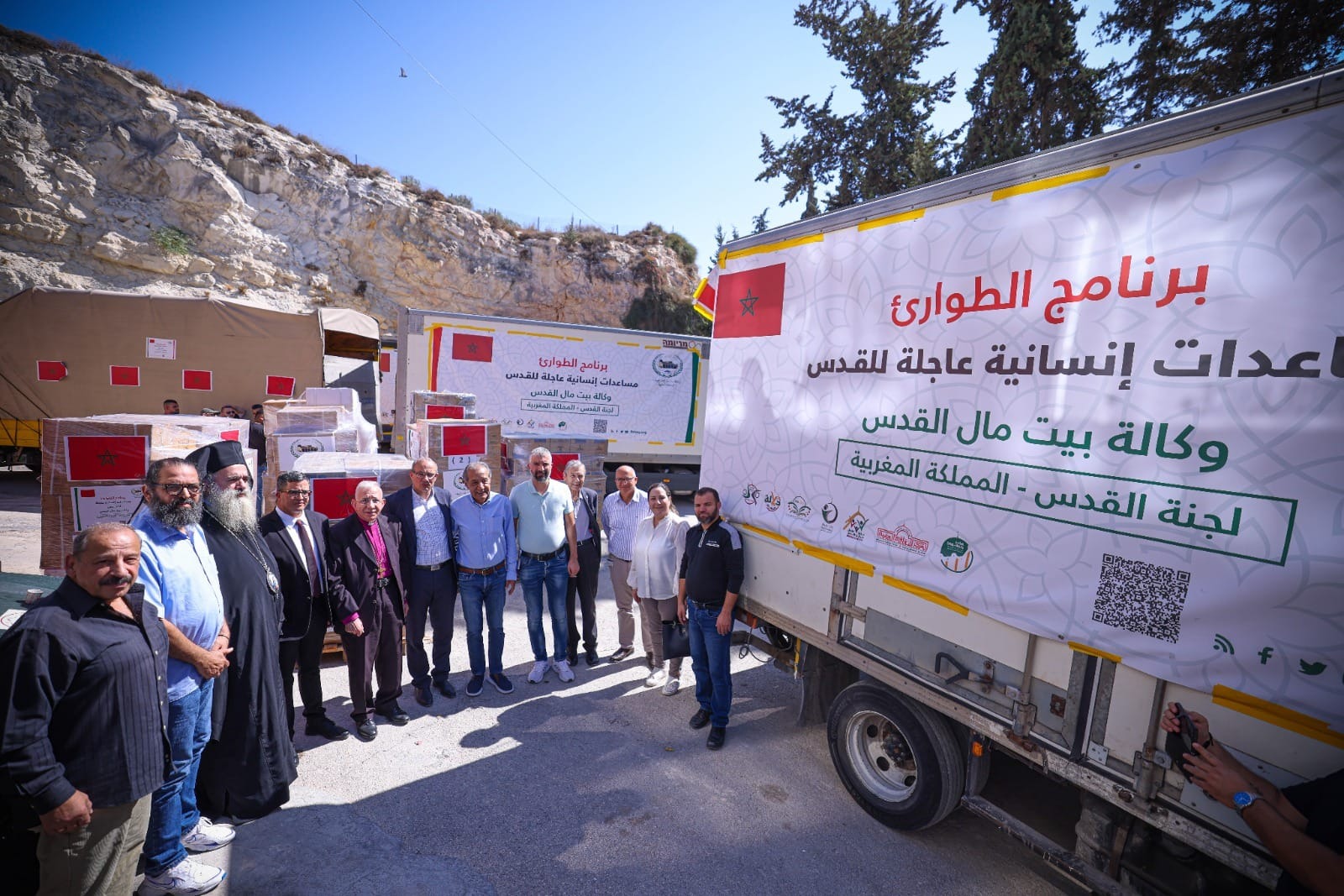 وكالة بيت مال القدس تشرف على توزيع مساهمة إنسانية عاجلة على الفلسطينيين