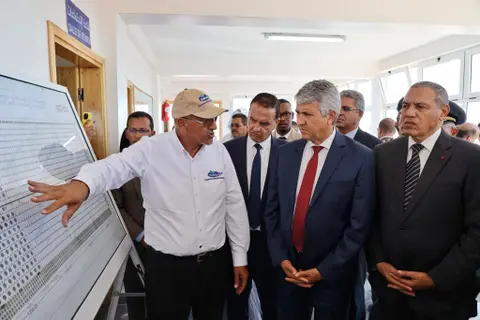 صديقي يتفقد تقدم مشاريع فلاحية بإقليم العيون
