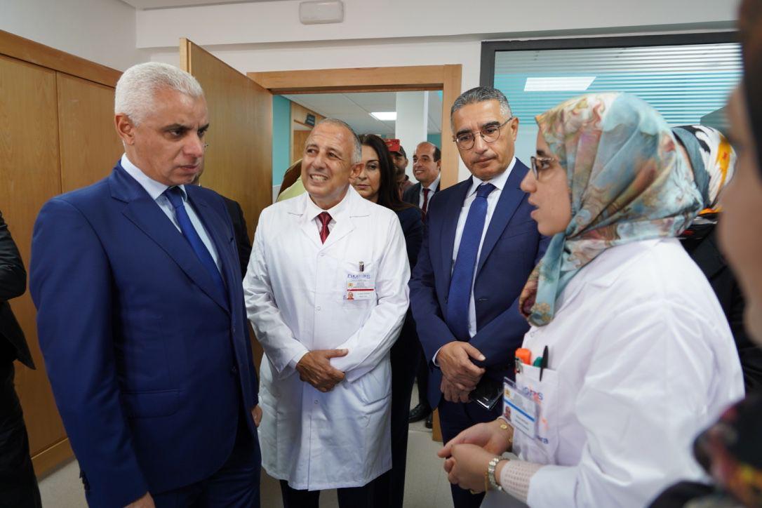آيت الطالب يعطي انطلاقة خدمات 18 مركزا صحيا حضريا وقرويا بجهة الرباط سلا القنيطرة